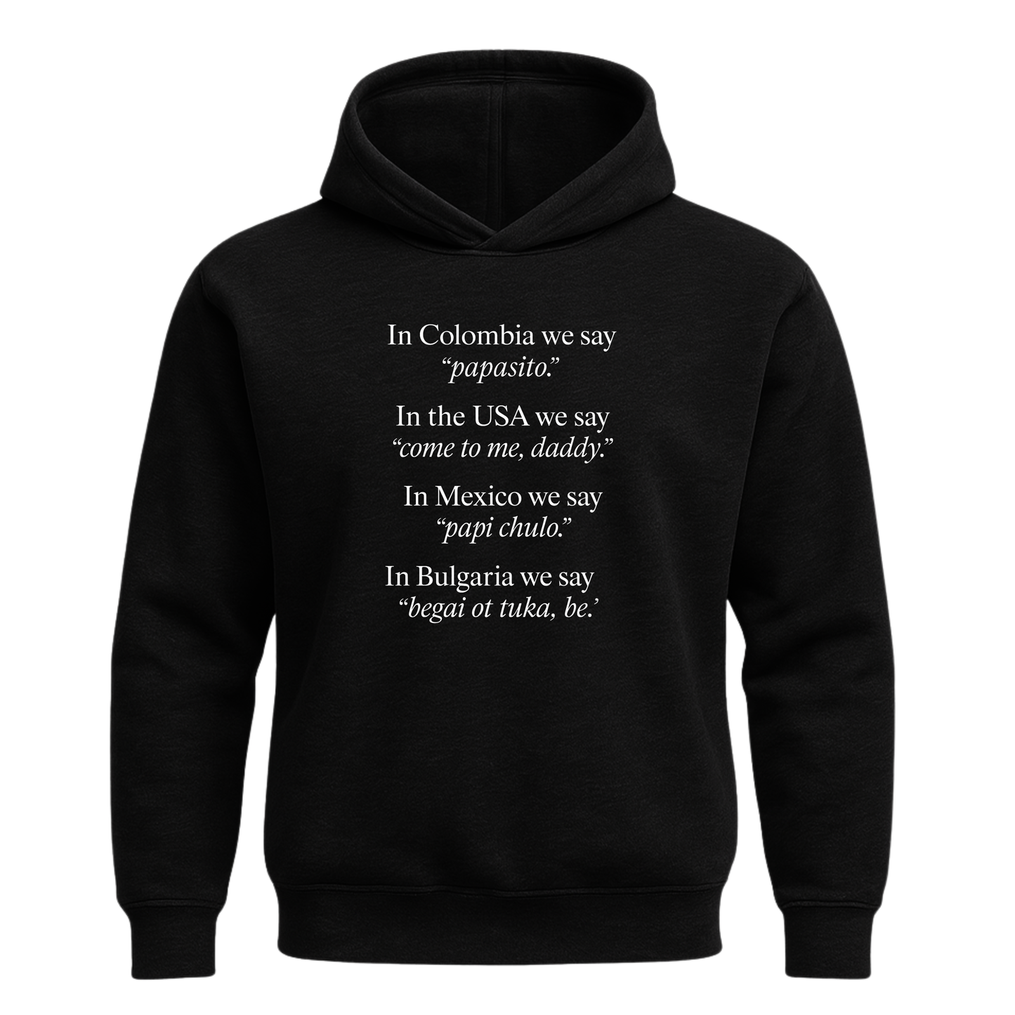 Суичър Daddy Dialect