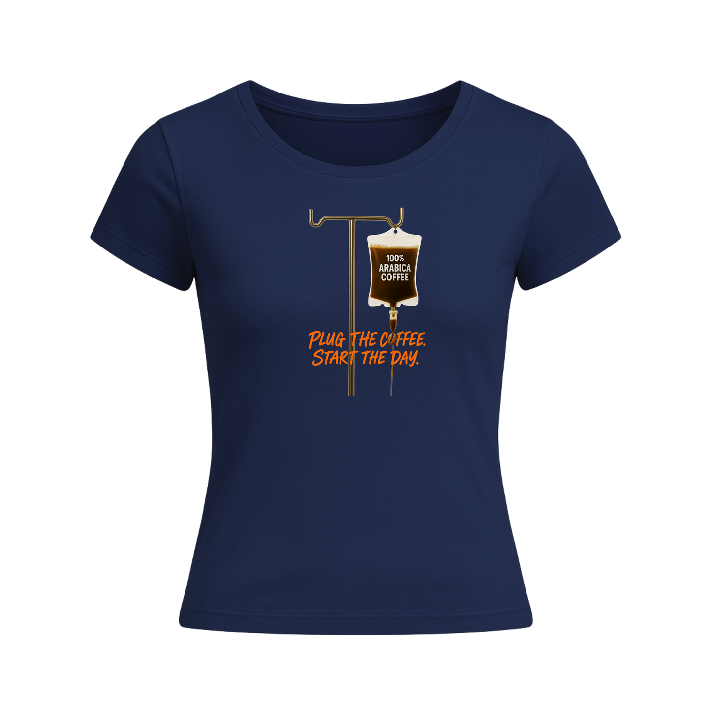 Дамска Тениска Plug The Coffee