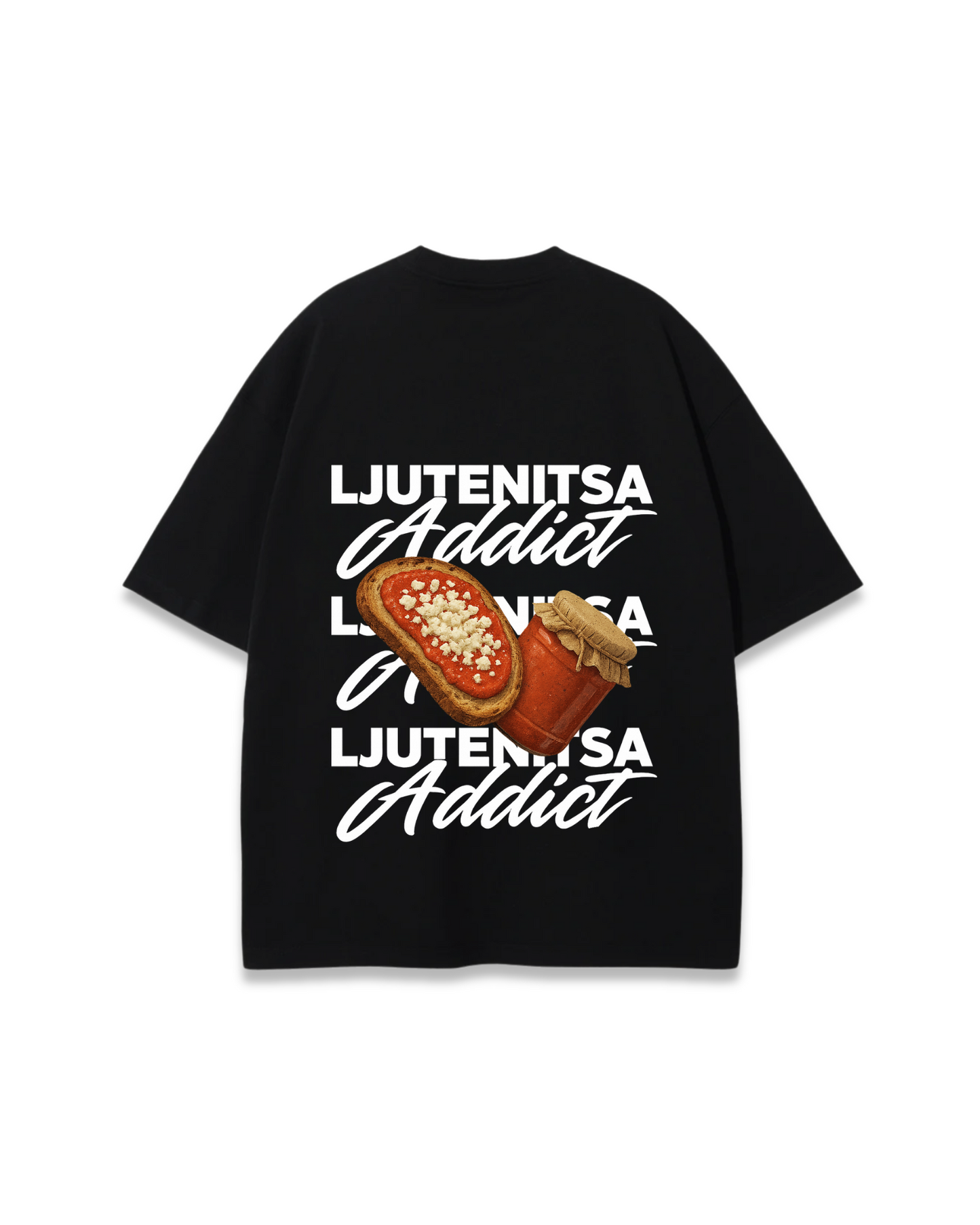 LJUTENITSA ADDICT OVERSIZED TEE