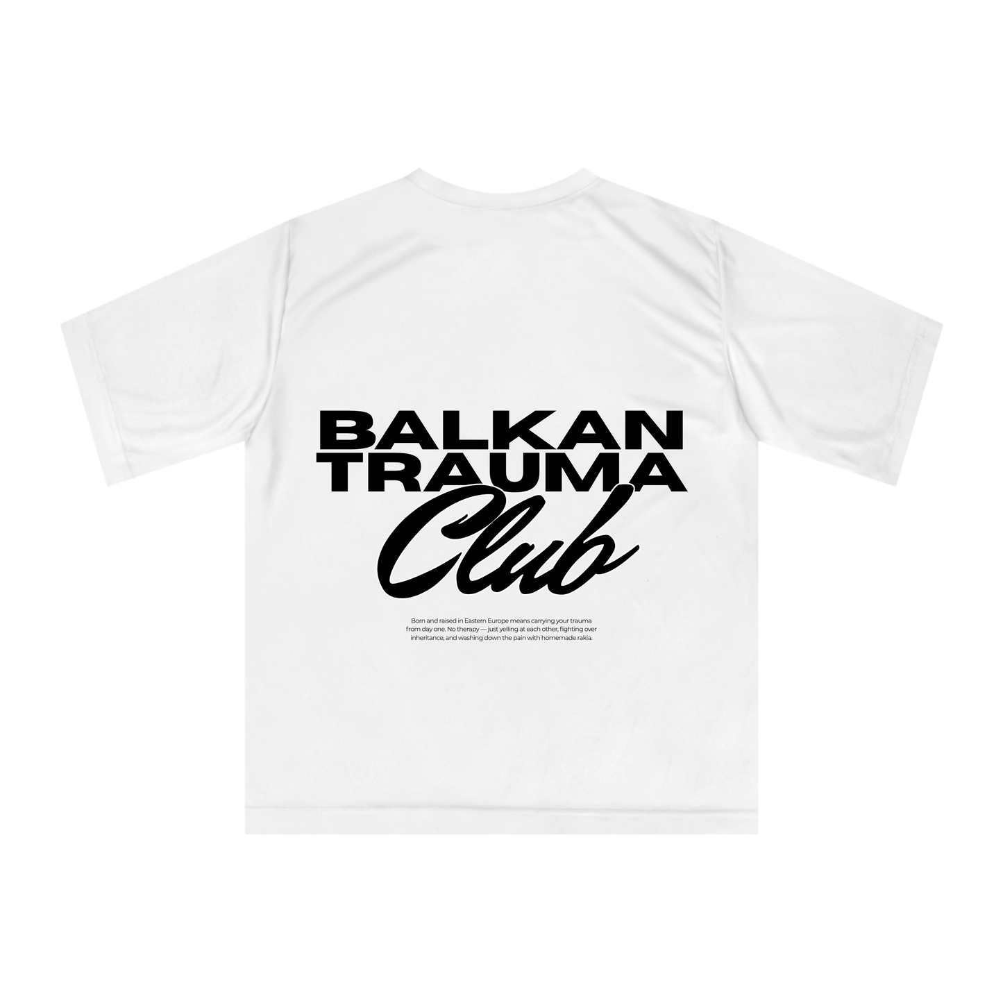 Овърсайз тениска BALKAN TRAUMA CLUB
