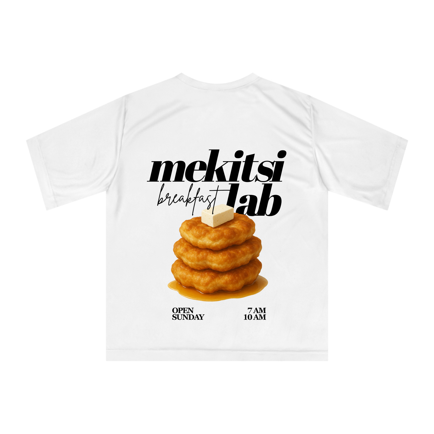 Овърсайз тениска MEKITSI BREAKFAST LAB