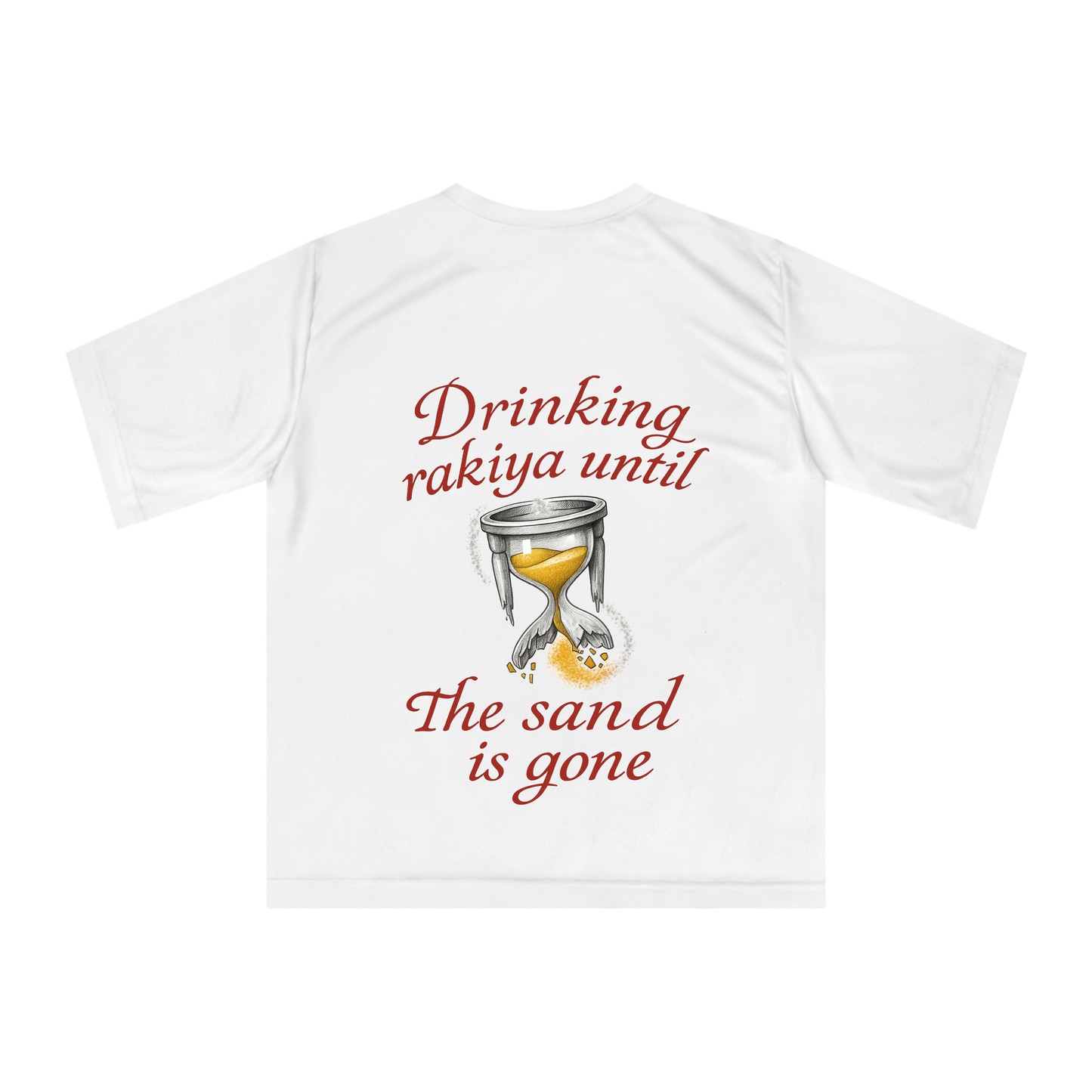 Овърсайз тениска DRINKING UNTIL IT'S GONE