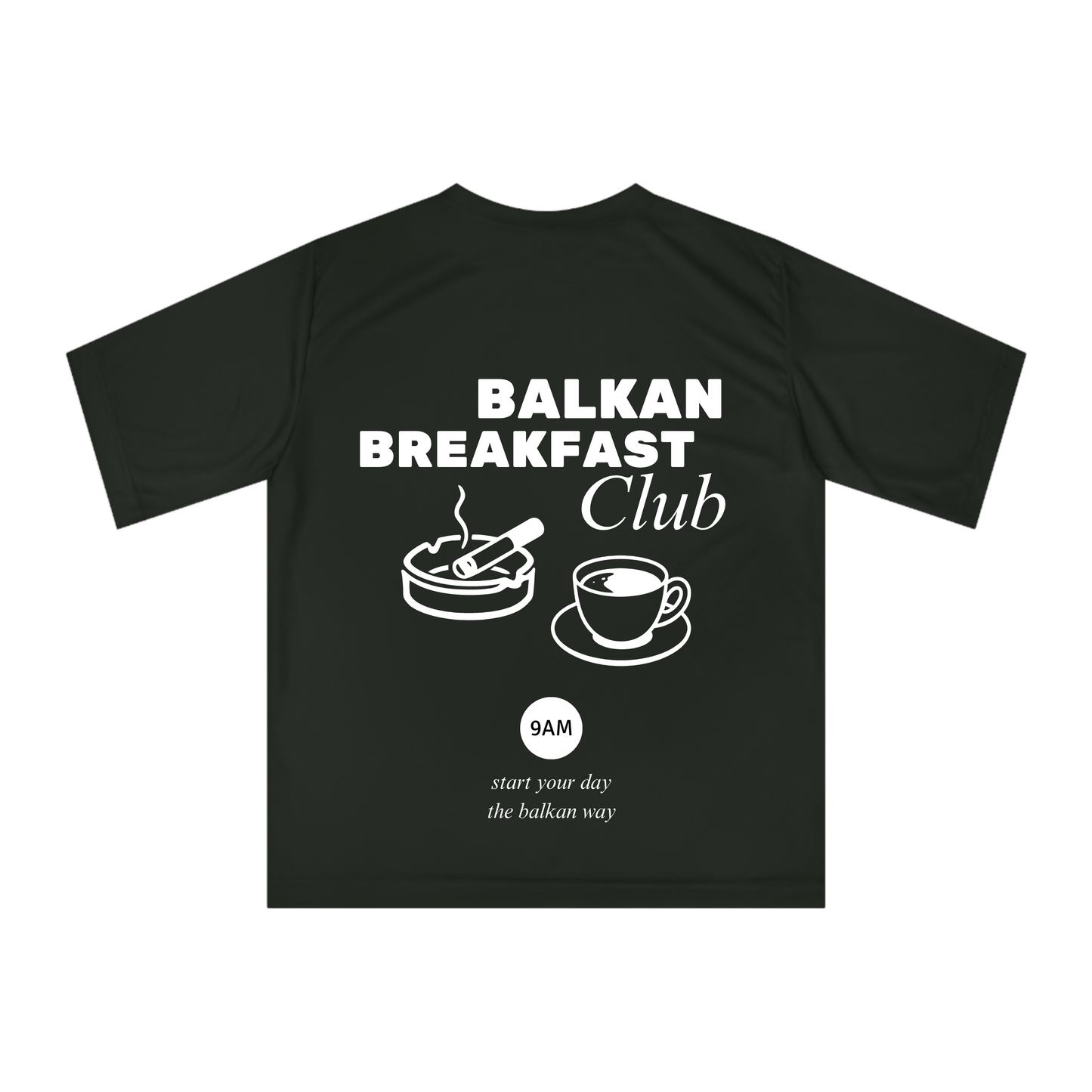 Овърсайз тениска BALKAN BREAKFAST CLUB
