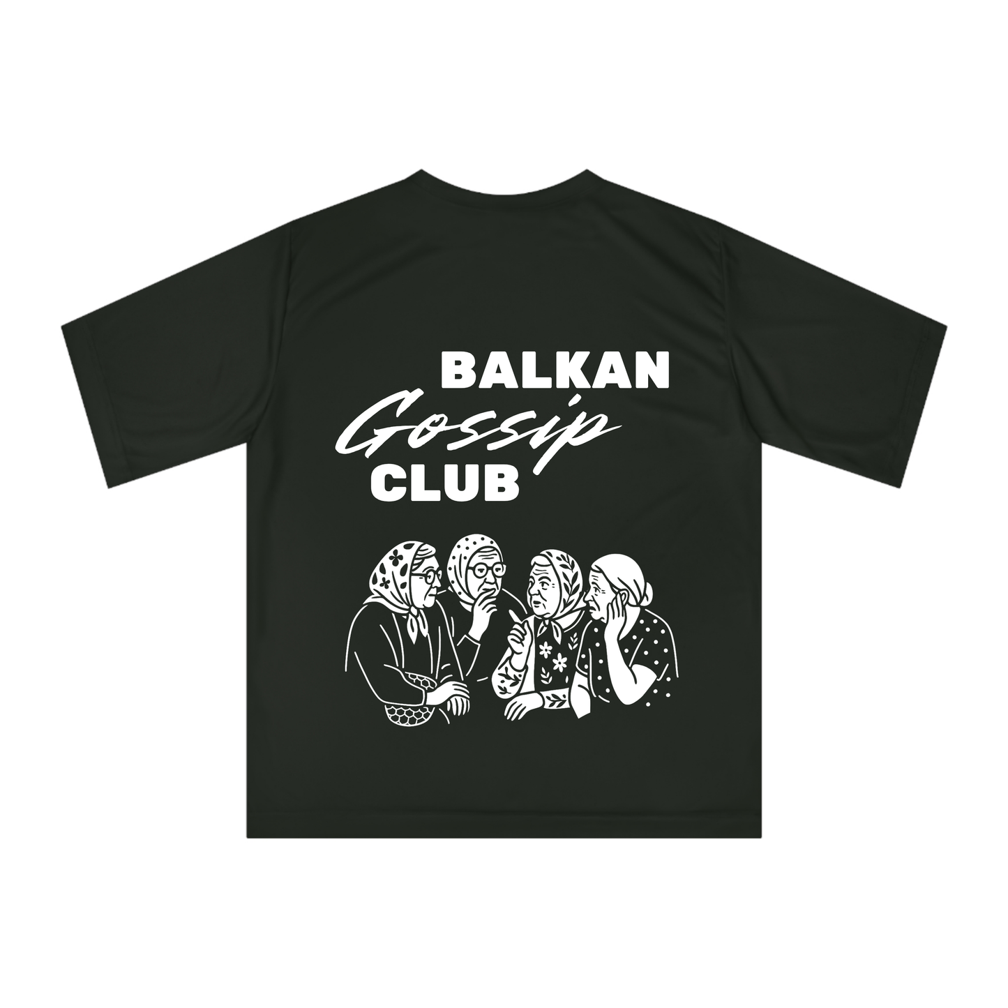 Овърсайз тениска BALKAN GOSSIP CLUB