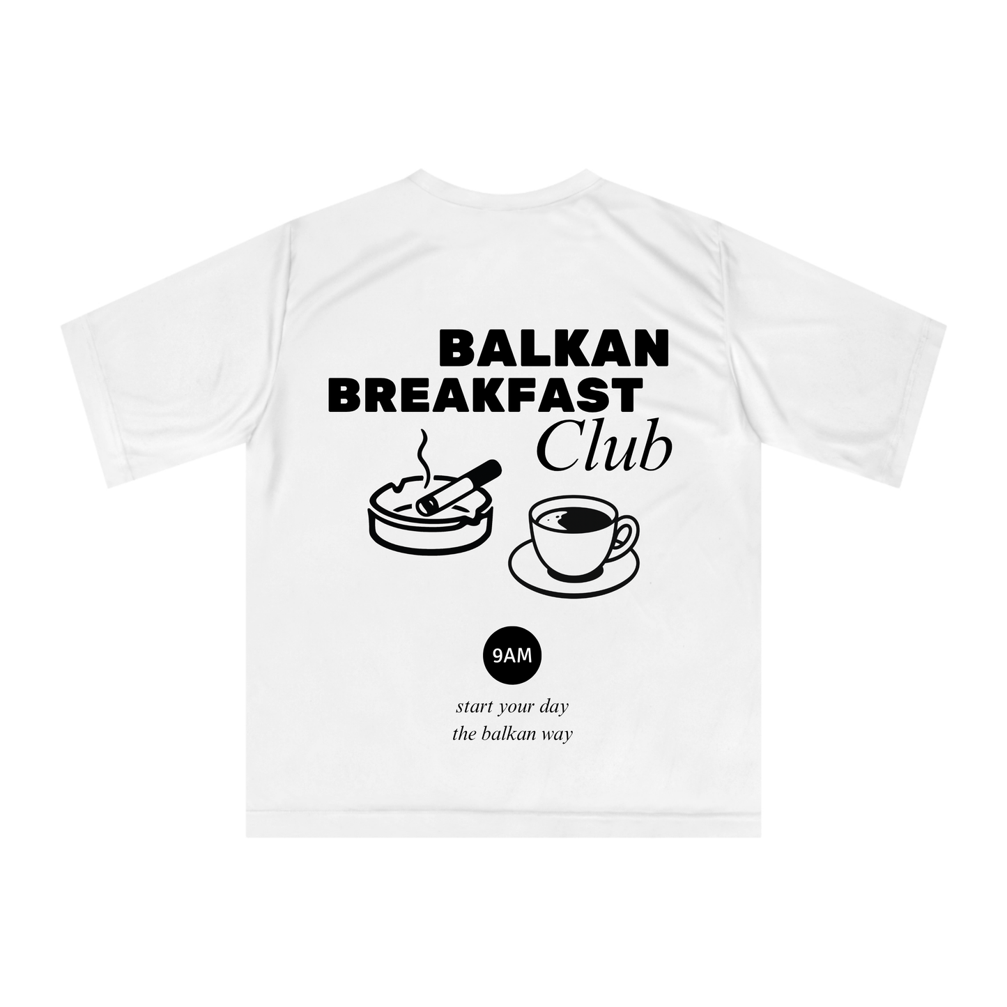 Овърсайз тениска BALKAN BREAKFAST CLUB