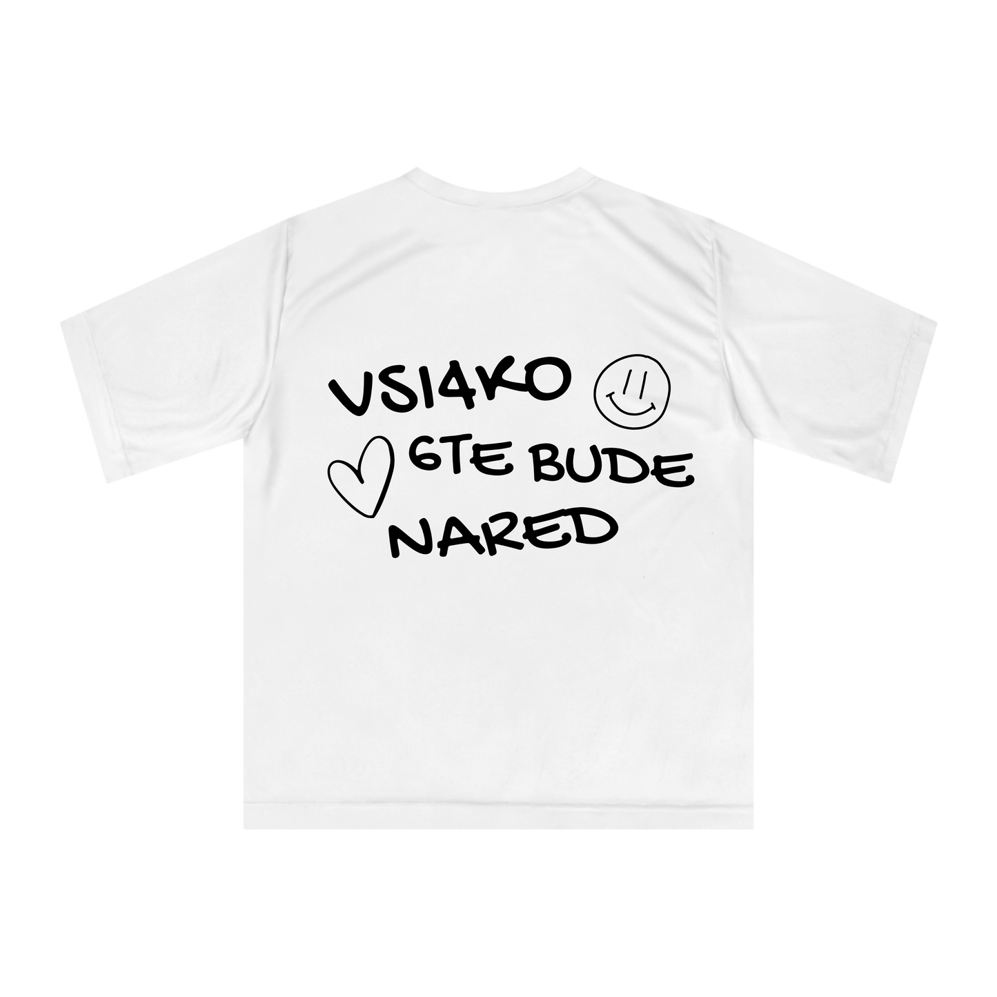 Овърсайз тениска VSI4KO 6TE BUDE NARED