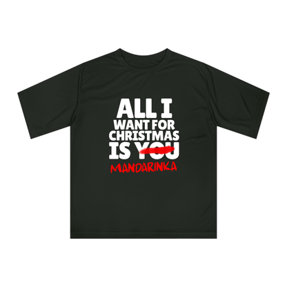 Овърсайз тениска ALL I WANT FOR CHRISTMAS