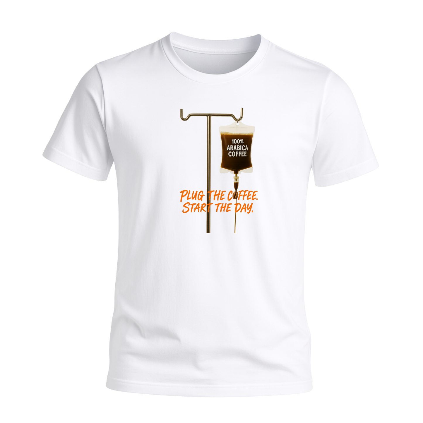 Мъжка Тениска Plug The Coffee