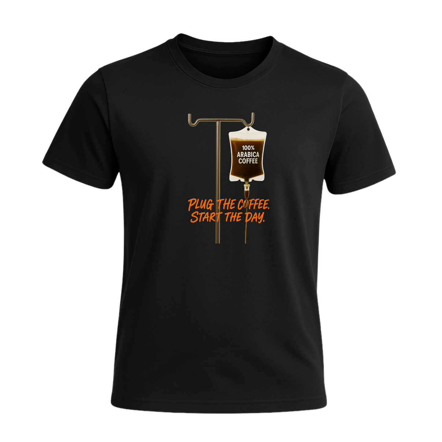 Мъжка Тениска Plug The Coffee