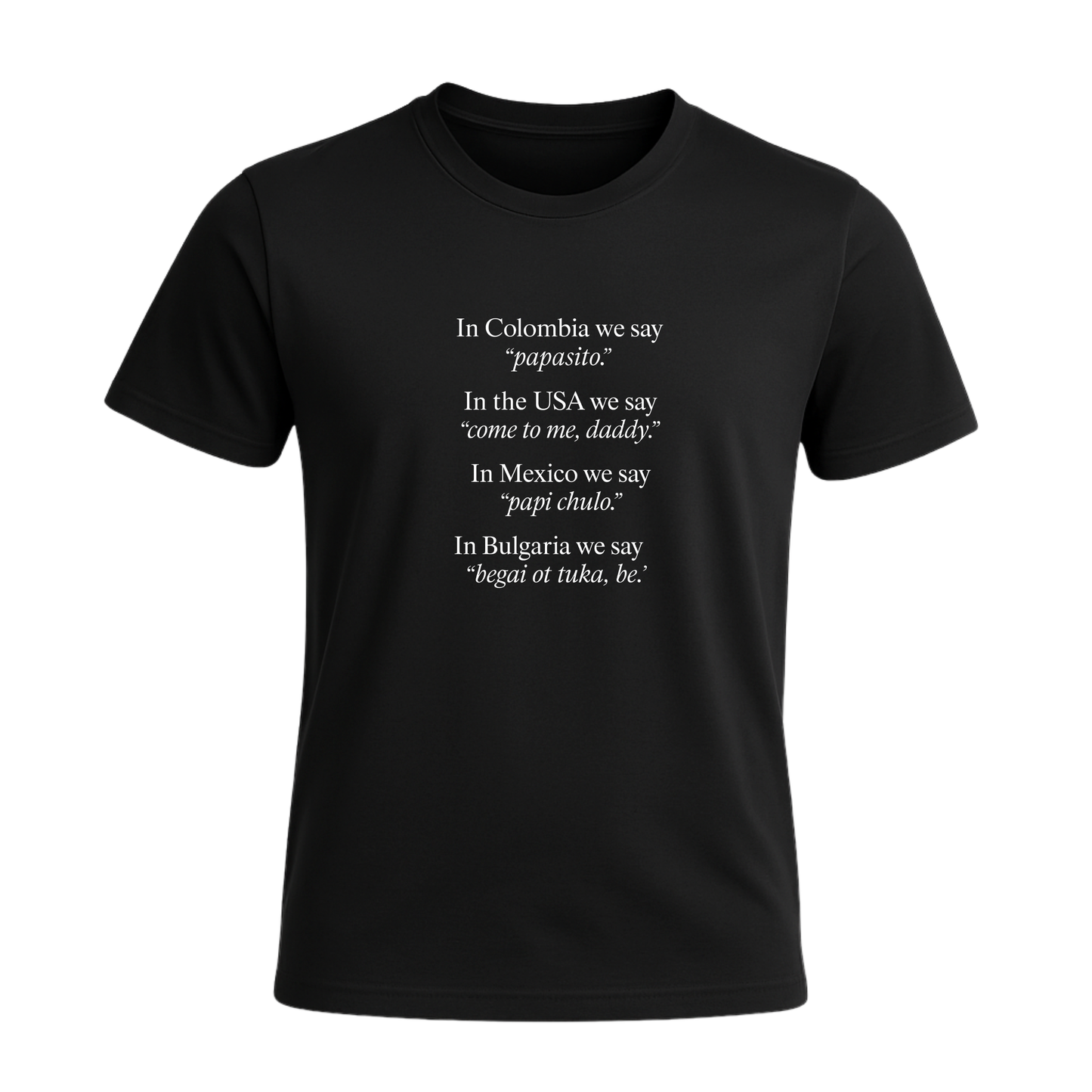 Мъжка Тениска Daddy Dialect