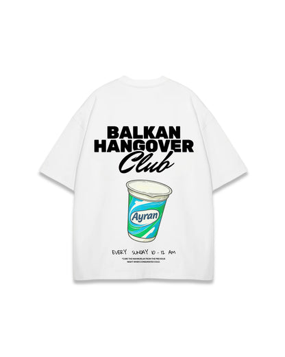 BALKAN HANGOVER CLUB v1 OVERSIZED TEE