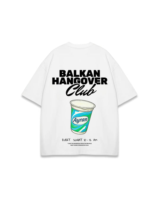 BALKAN HANGOVER CLUB v1 OVERSIZED TEE