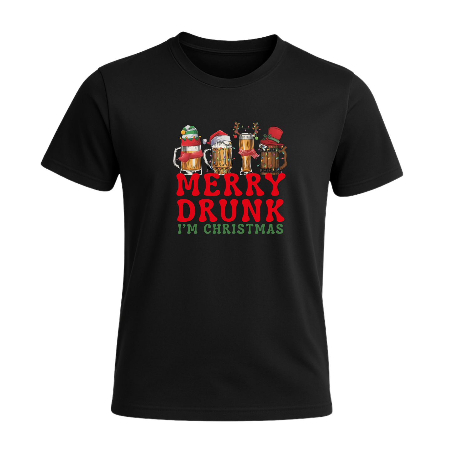 Мъжка Тениска Merry Drunk