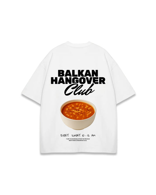 BALKAN HANGOVER CLUB v2 OVERSIZED TEЕ