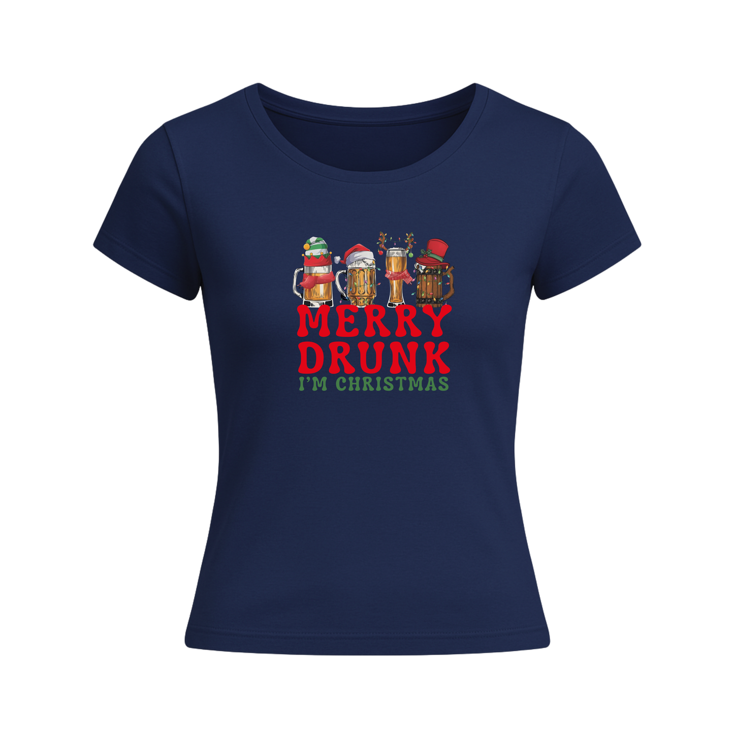 Дамска Тениска Merry Drunk