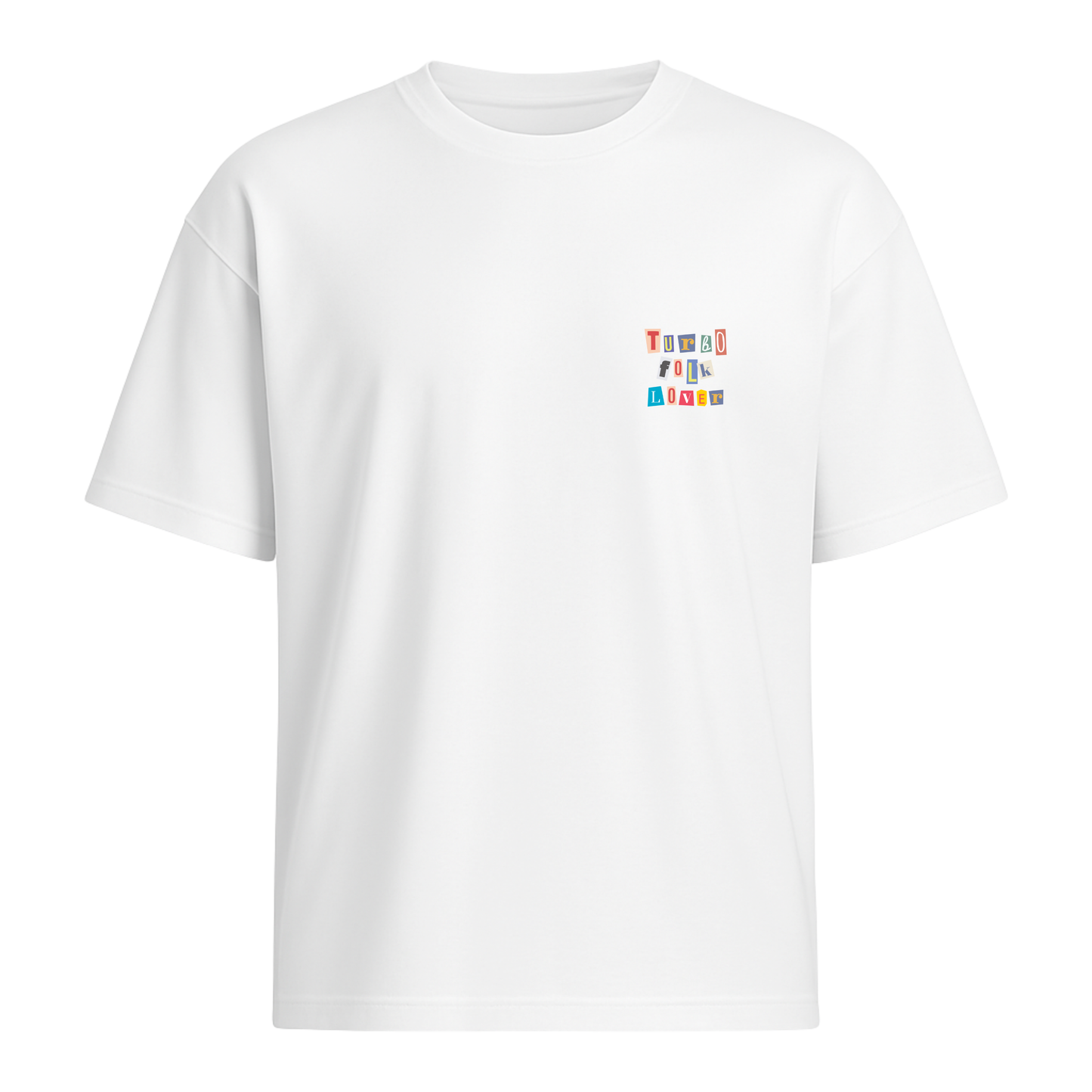 Овърсайз Teниска Turbo Folk Lover