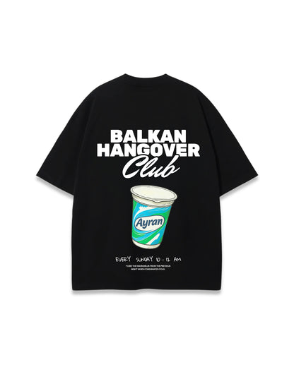 BALKAN HANGOVER CLUB v1 OVERSIZED TEE