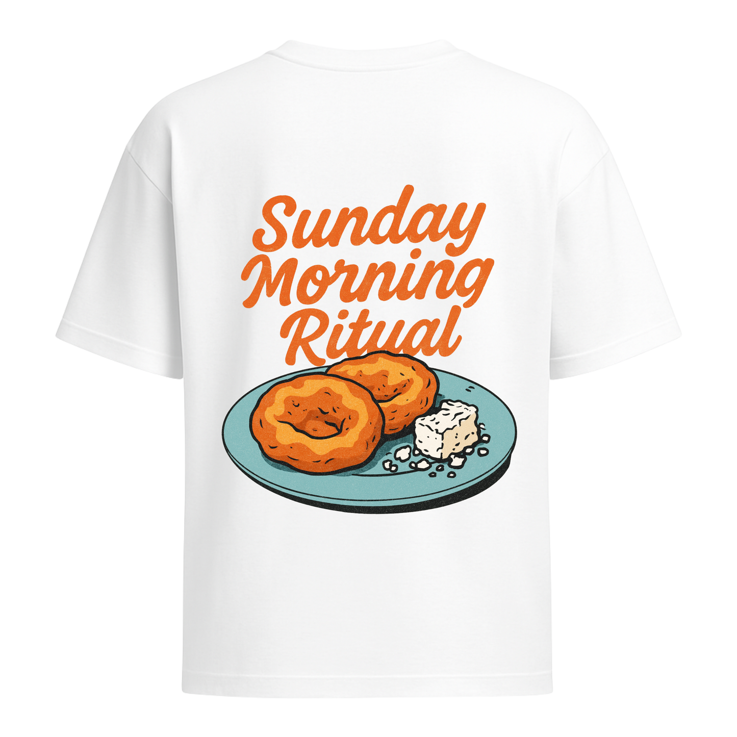 Овърсайз Tениска Sunday Morning Ritual