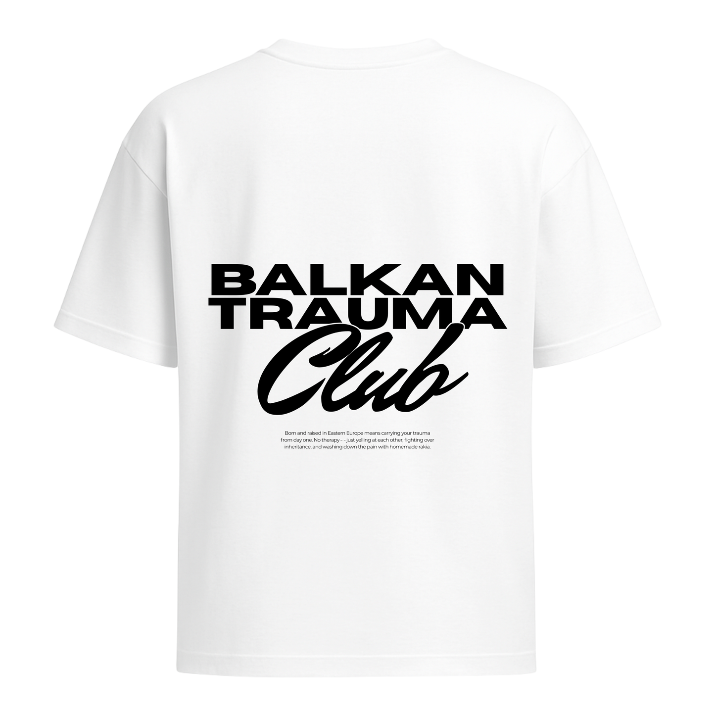 Овърсайз Tениска Balkan Trauma Club