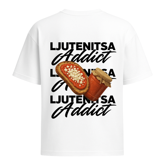 Овърсайз Тениска Ljutenitsa Addict