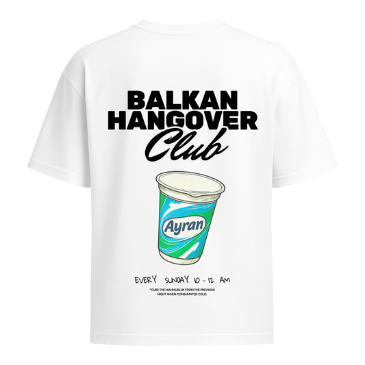 Овърсайз Tениска Balkan Hangover Club Vol.1
