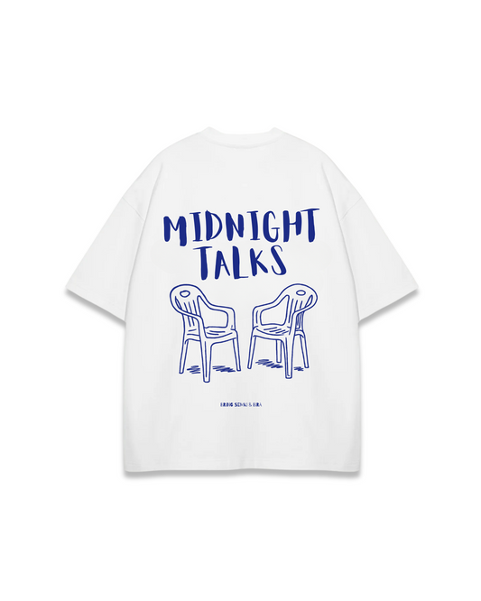 MIDNIGHT TALKS OVERSIZED TEE