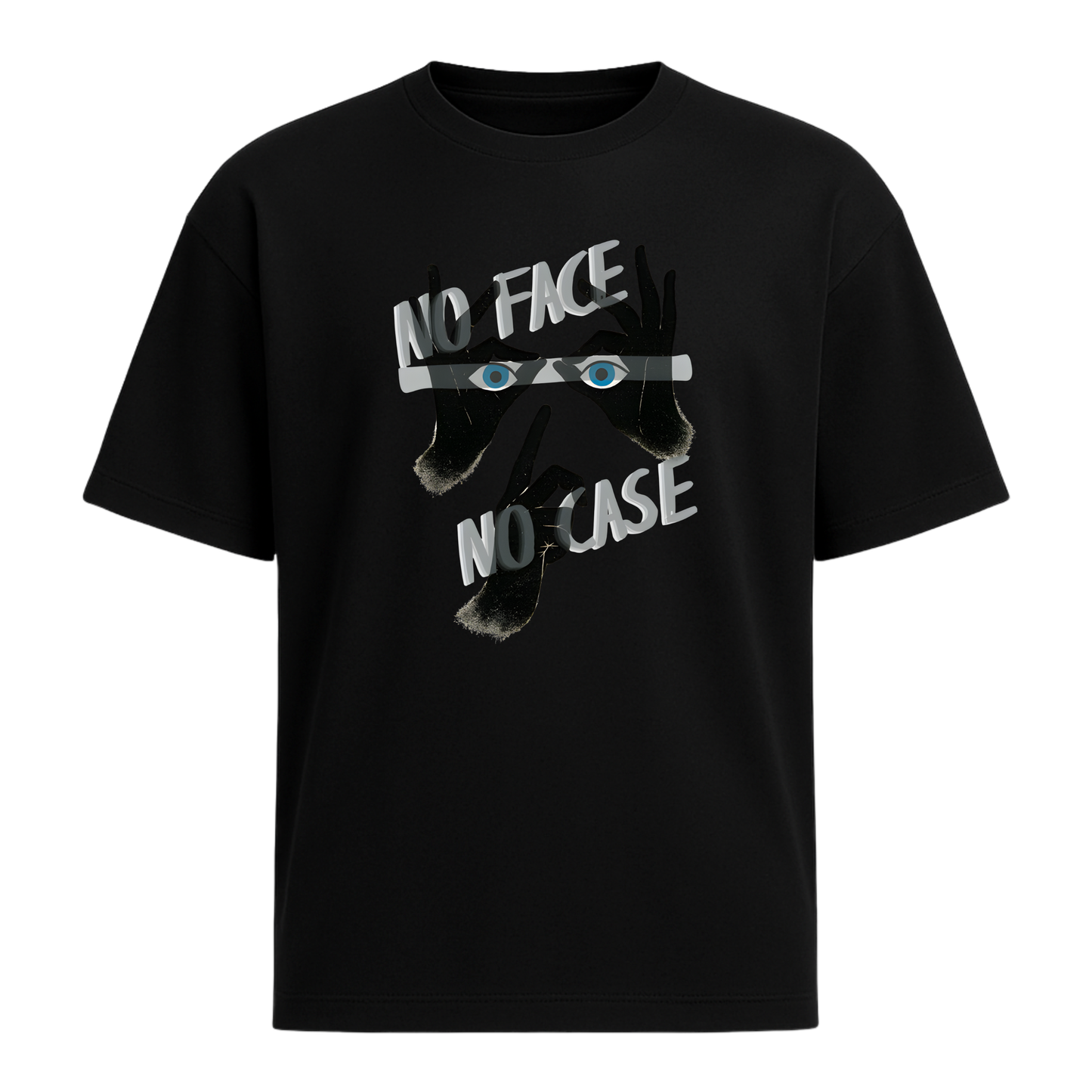 Овърсайз Тeниска No Face No Case