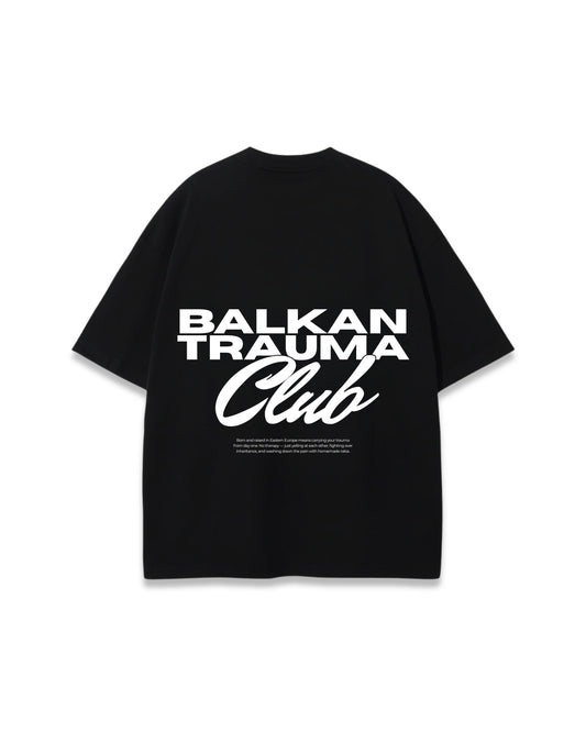BALKAN TRAUMA CLUB OVERSIZED TEE