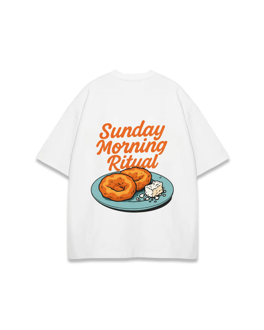 SUNDAY MORNING RITUAL OVERSIZED TEE