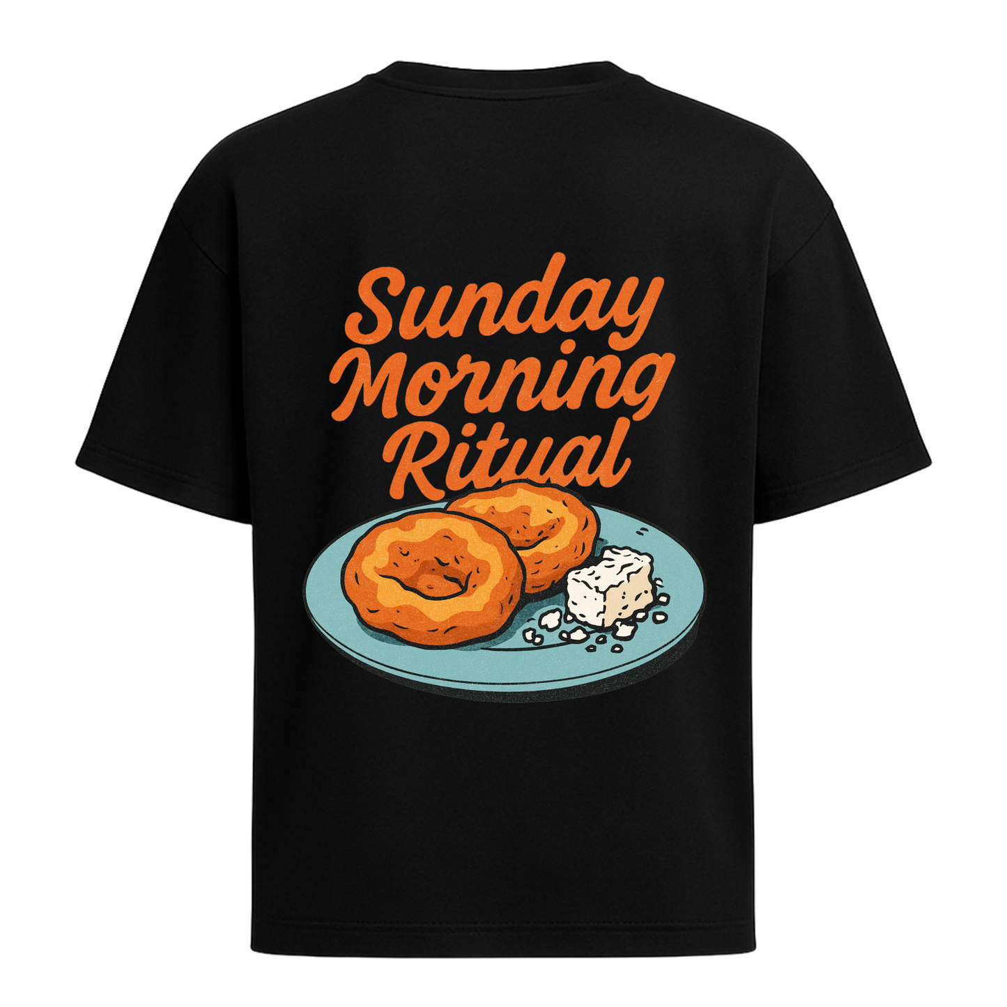 Овърсайз Tениска Sunday Morning Ritual