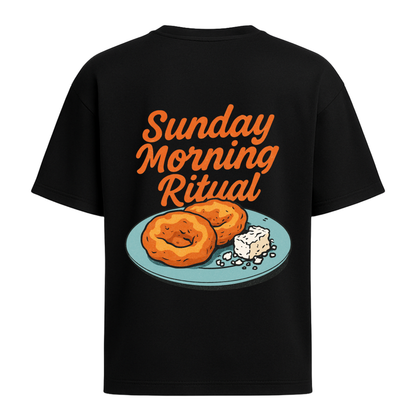 Овърсайз Tениска Sunday Morning Ritual