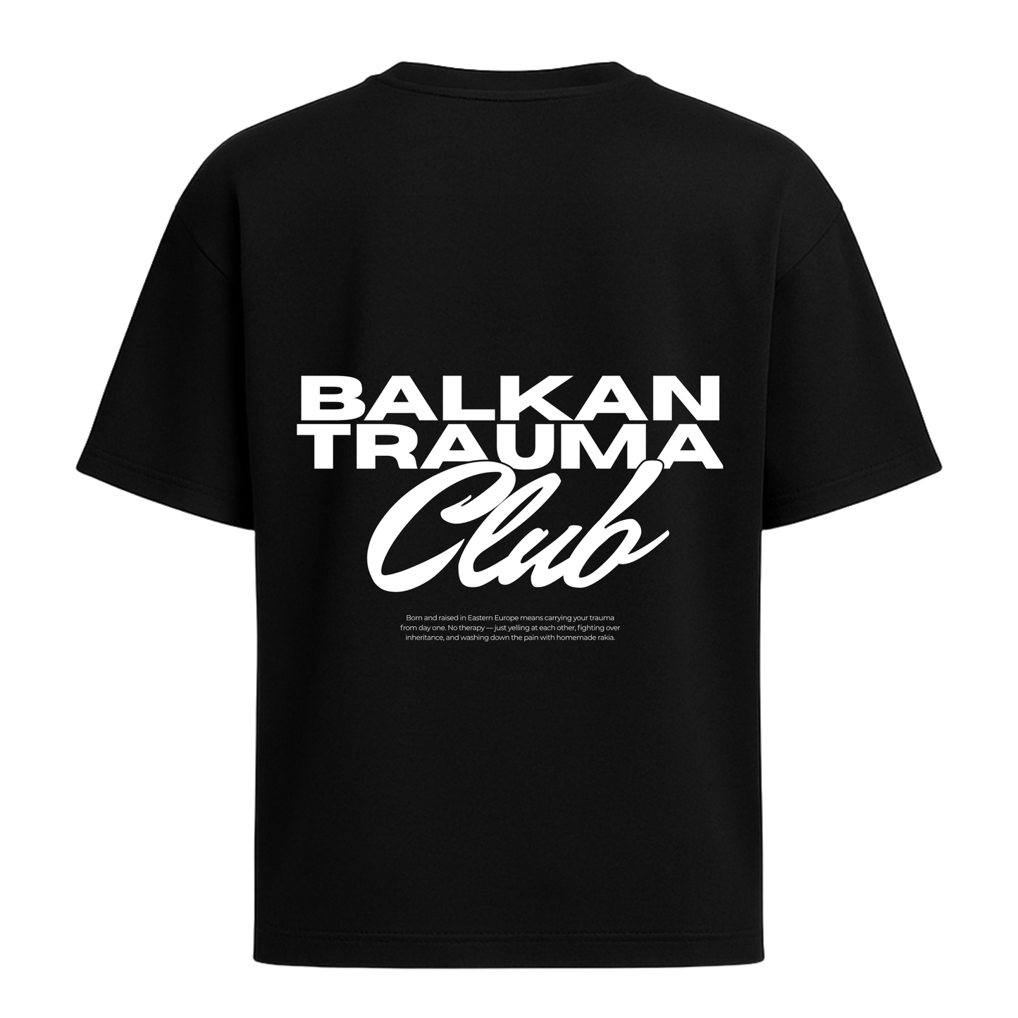 Овърсайз Tениска Balkan Trauma Club