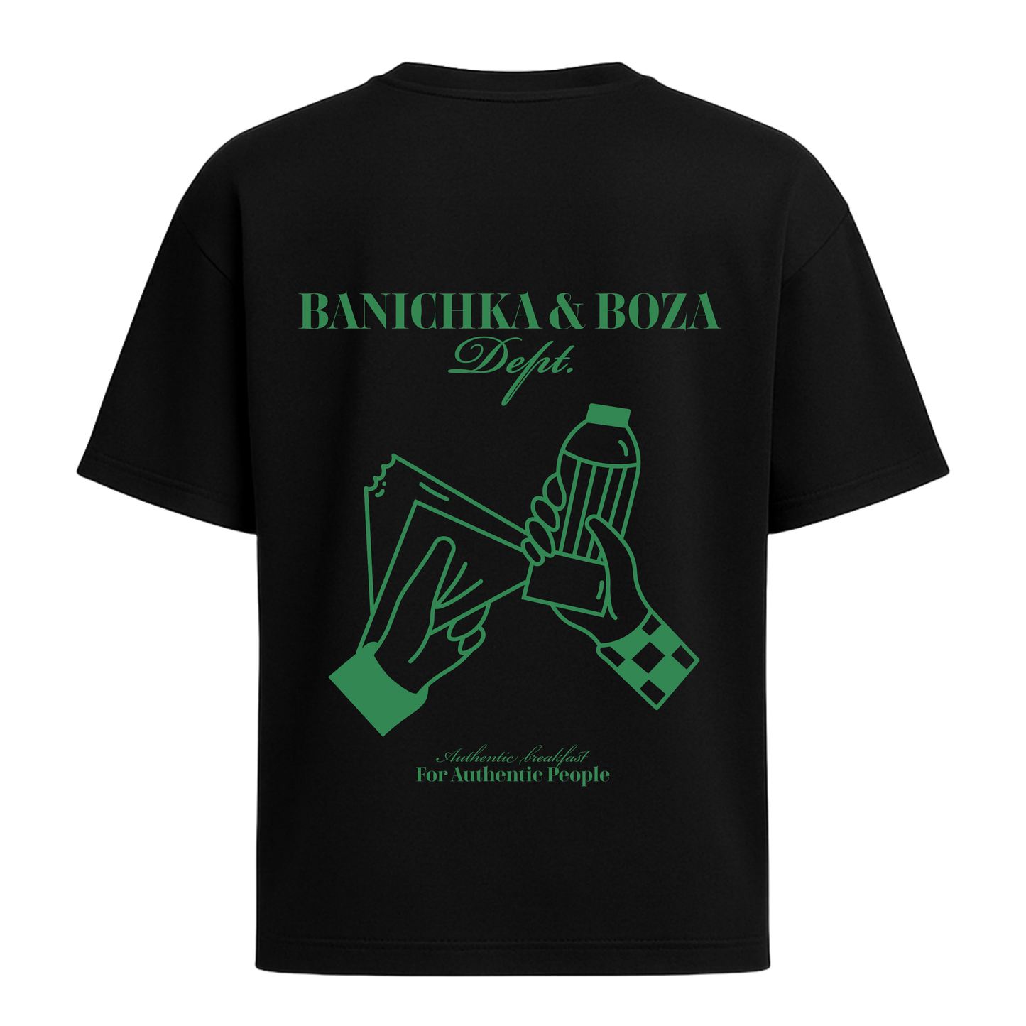 Овърсайз Tениска Banichka & Boza