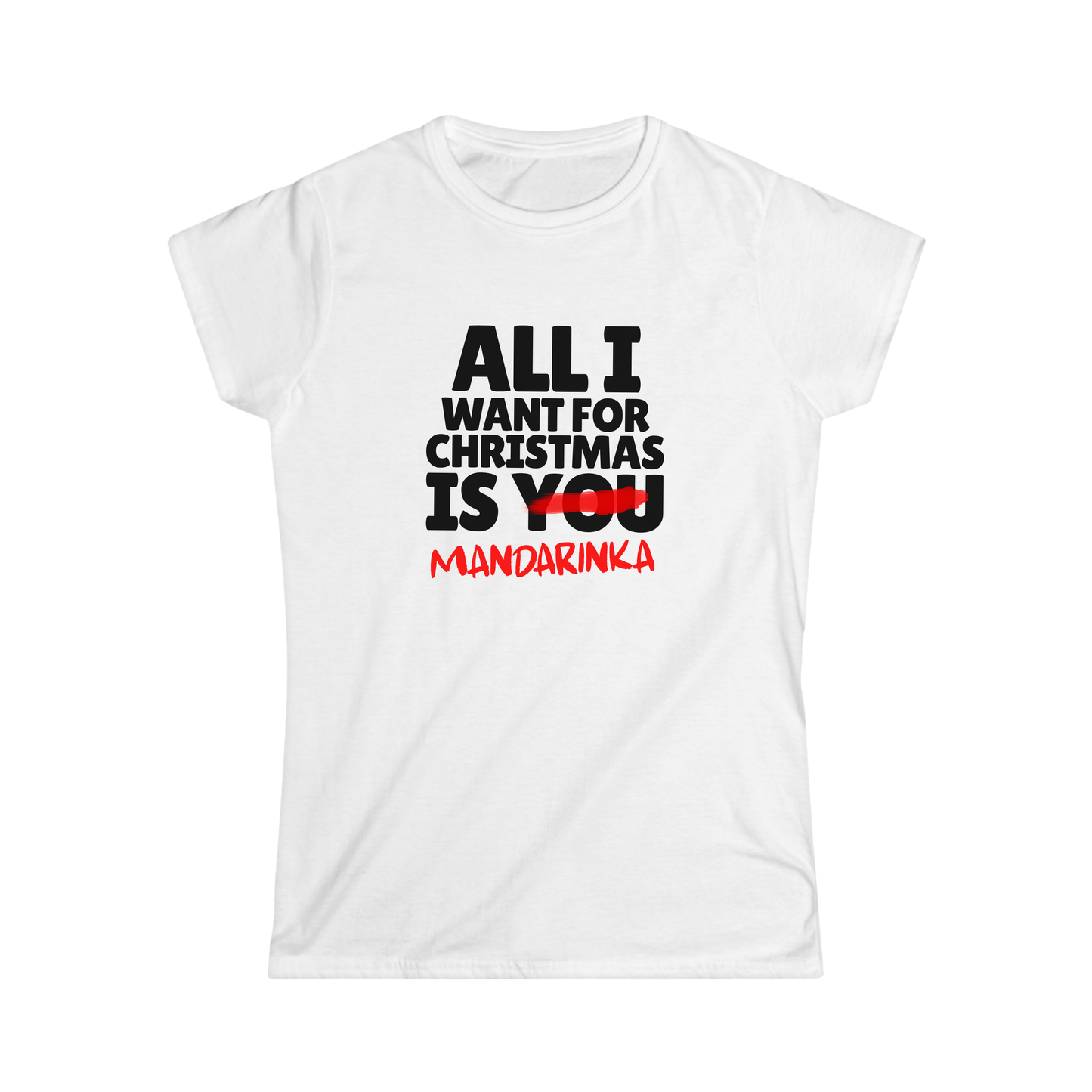 Дамска тениска ALL I WANT FOR CHRISTMAS