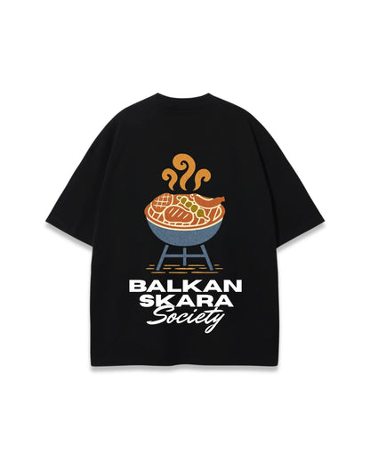 BALKAN SKARA SOCIETY OVERSIZED TEE