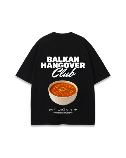 BALKAN HANGOVER CLUB v2 OVERSIZED TEЕ