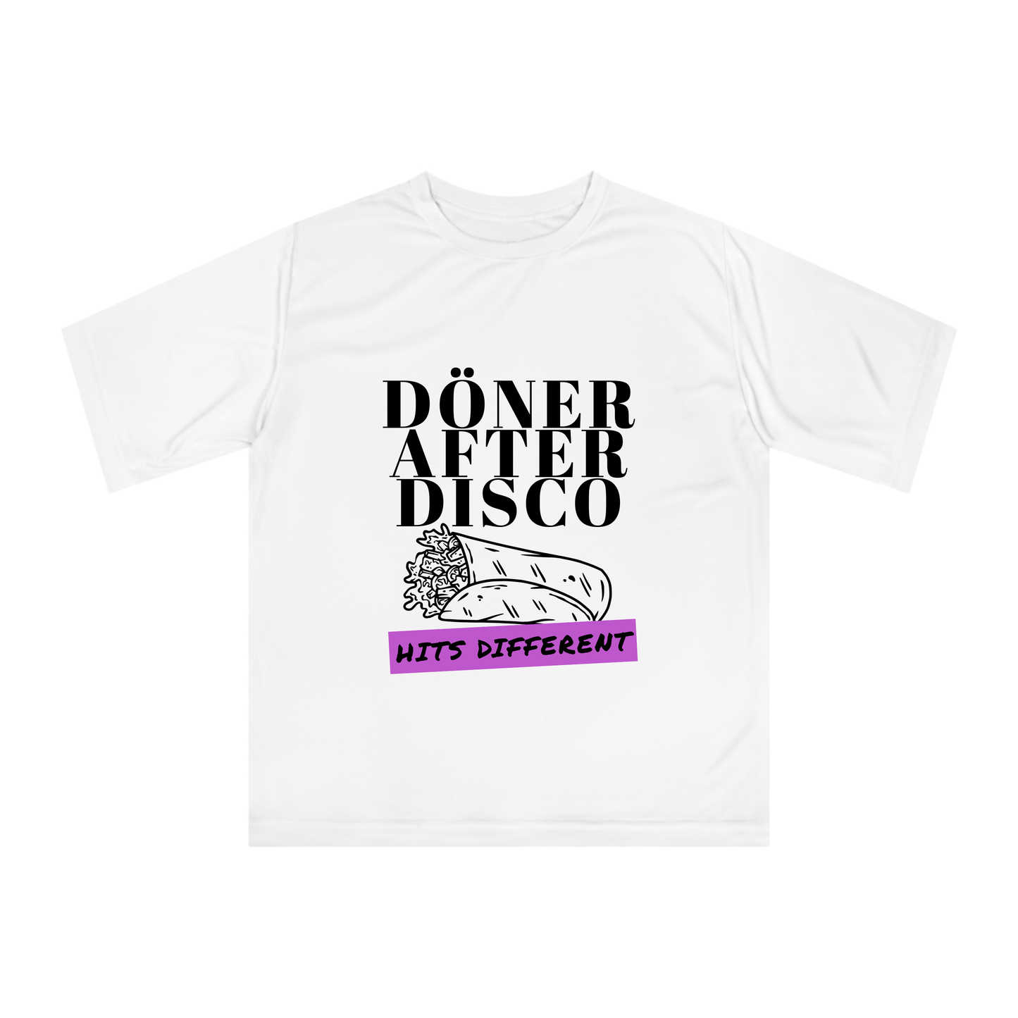 Овърсайз тениска DÖNER AFTER DISCO