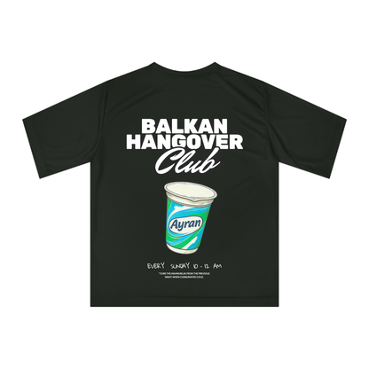 Овърсайз тениска BALKAN HANGOVER CLUB Vol.1