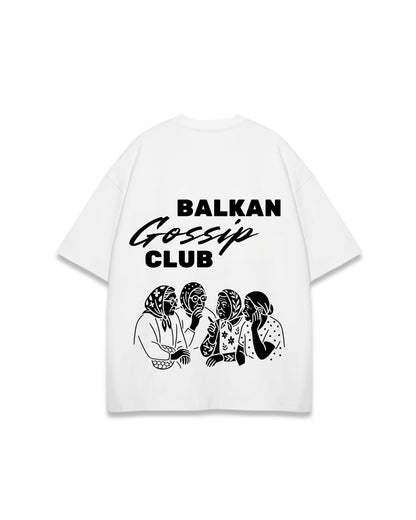 BALKAN GOSSIP CLUB OVERSIZED TEE