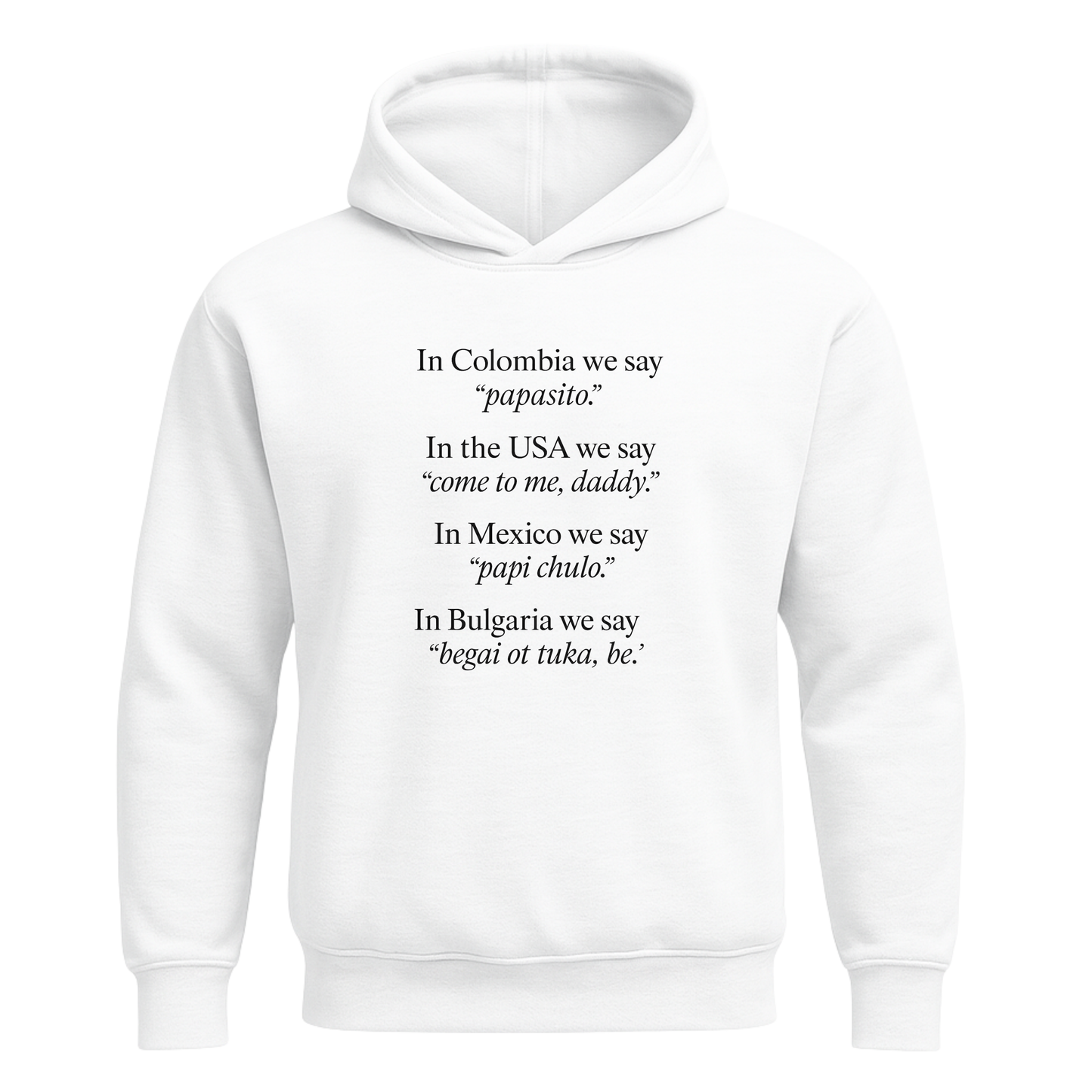 Суичър Daddy Dialect